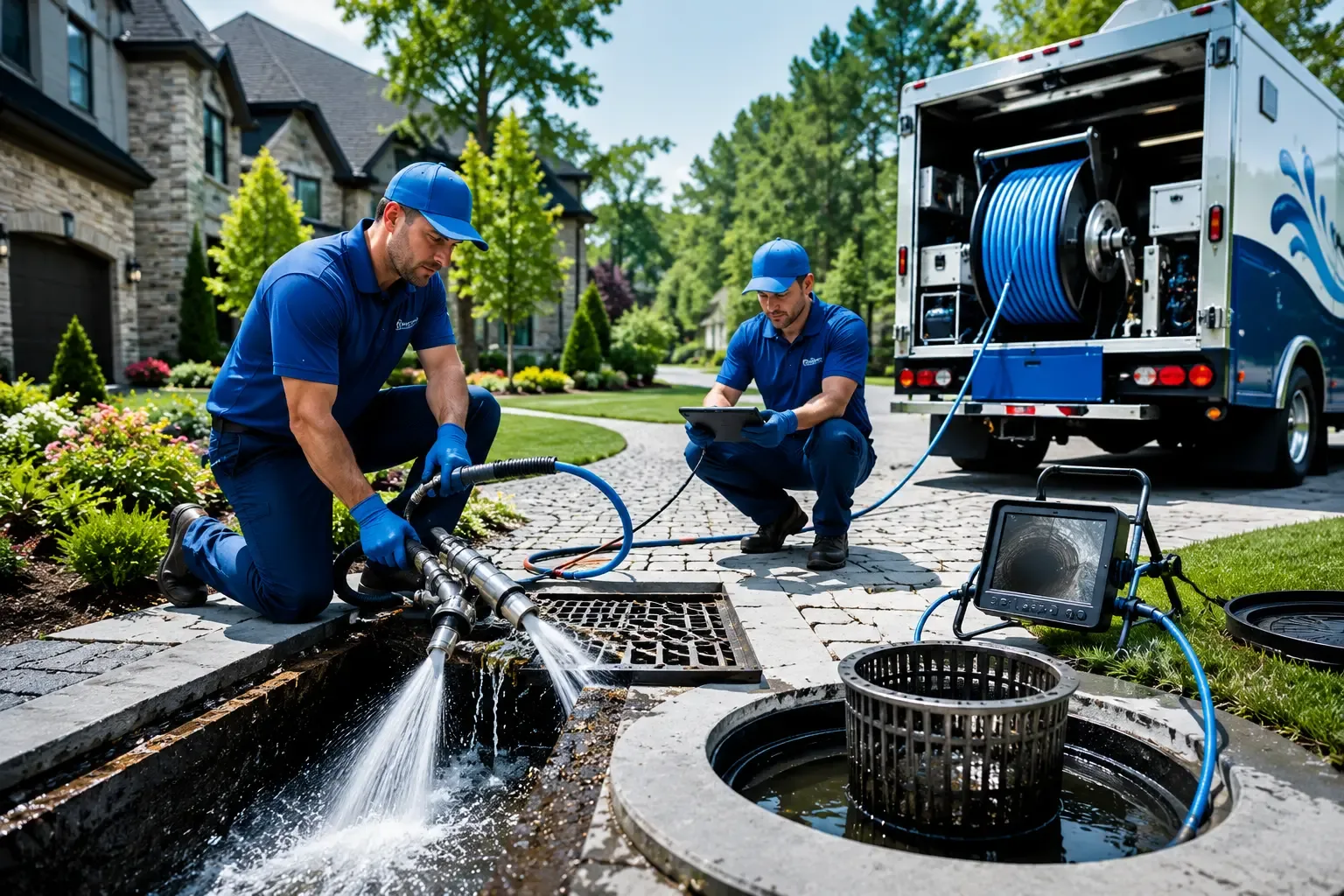 Local outdoor drain cleaning professionals in Long Beach, MS